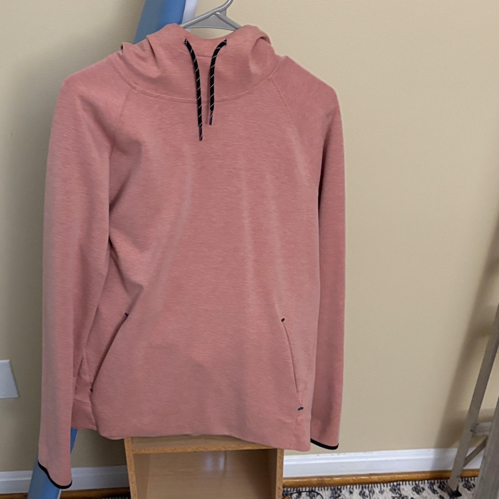 Old Navy L Dynamic Fleece Pink Performance Hoodie